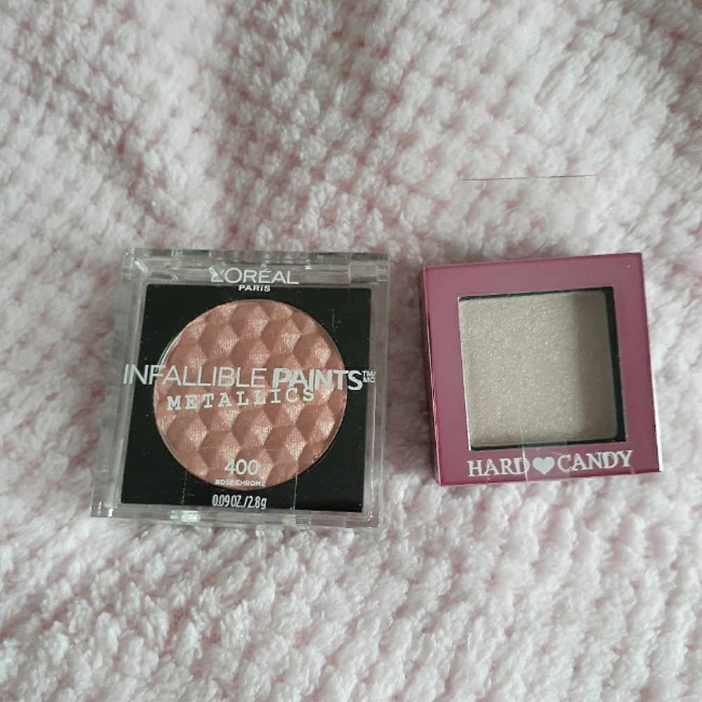 L'oreal and Hardy Candy eyeshadow duo